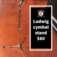 Ludwig flat base snare stand - $55