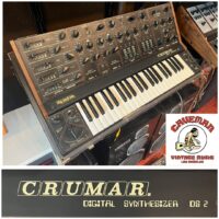 Late 1970s Crumar DS2 analog synth w/lid - $2,995