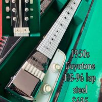 1950s Guyatone HG-96 lap steel w/ohsc - $695