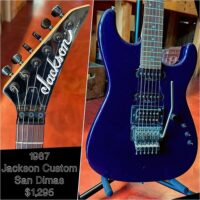 1987 Jackson Custom San Dimas w/ohsc - $1,295