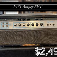 1971 Ampeg SVT - $2,495