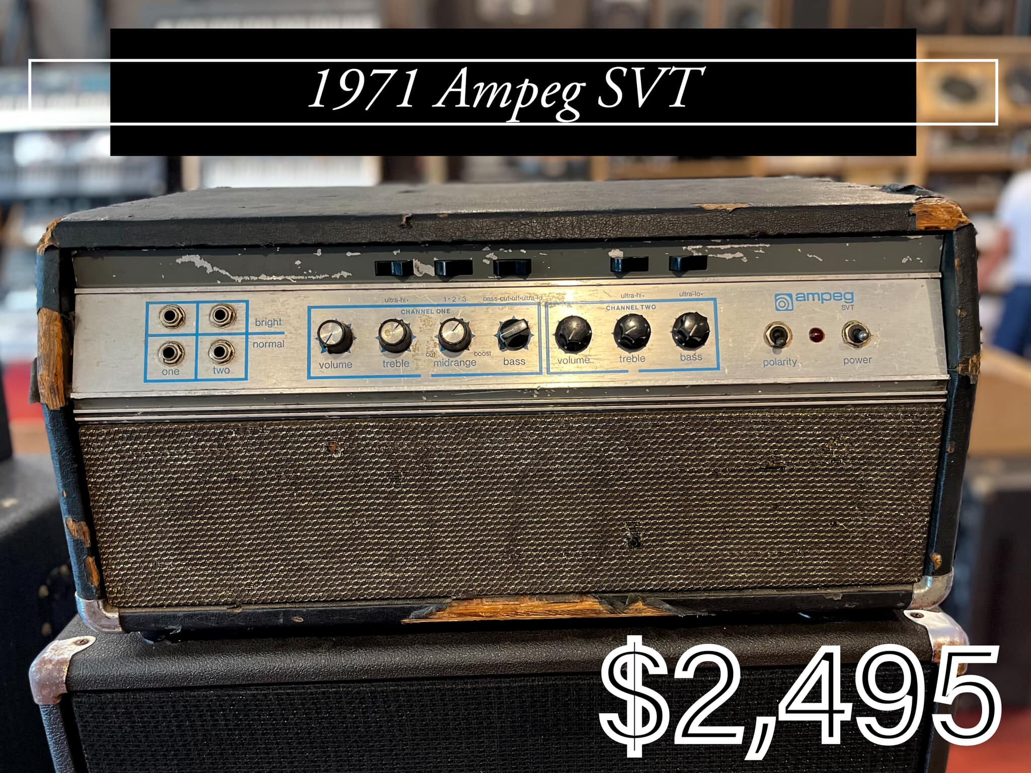 Amplifiers | Caveman Vintage Music
