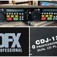 DFX CDJ-1200 Dual CD Player Controller w/power supply - $45
