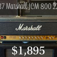 1987 Marshall JCM 800 2205 head - $1,895