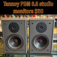 Tannoy PBM 6.5 near-field studio monitors - $110