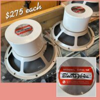 Vintage Electro Voice SRO/12 8 ohm speakers - $275 each