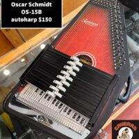 Oscar Schmidt OS-15B autoharp w/case - $150