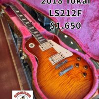 2018 Tokai LS212F Love Rock MIJ w/ohsc - $1,650