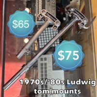 1970s/‘80s Ludwig tom mounts - $65 & $75