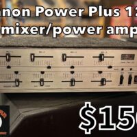 Fanon Power Plus 120 mixer/power amp - $150