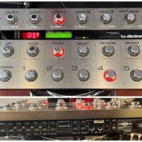 TC Electronic G-System effects processor w/overlay stickers - $375