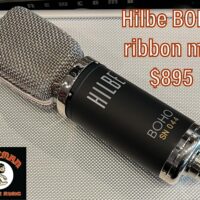 Hilbe BOHO ribbon mic w/case - $895
