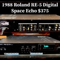 1988 Roland RE-5 Digital Space Echo - $375