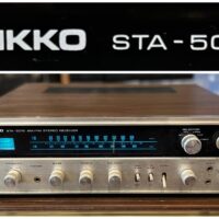 Early 1970s Nikko STA-5010 am/fm stereo receiver - $150