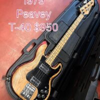 1979 Peavey T-40 w/ohsc - $950