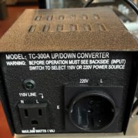 Power Bright TC-300A 110v/220v step up/down power converter - $30