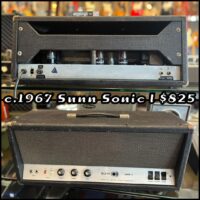 c.1967 Sunn Sonic I head - $950