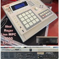 1990s Akai Roger Linn MPC 3000 MIDI sequencer/drum sampler w/Hot swappable SCSI2SD, VGA out & hsc - $3,500