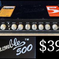 Fender Rumble 500 bass head - $395
