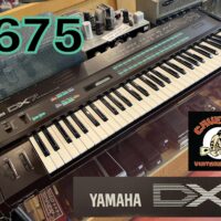 1980s Yamaha DX7 synth - $675