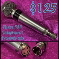 Vintage Shure 565 Unisphere I dynamic mic - $125