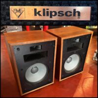 Vintage Klipsch Heresy 3 way speakers - $795 for the pair.