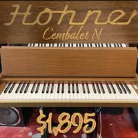 1965-‘68 Hohner Cembalet N electric piano w/volume mod - $1,895