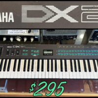 1985 Yamaha DX21 synth - $295