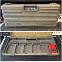 Boss BCB-6 pedal board w/Boss PSM-5 Power Supply & Master Switch and daisy chain - $120