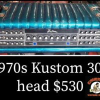 1970s Kustom 300 K300-5 head - $530