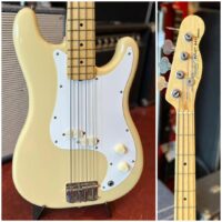 1981 Fender Bullet Bass Deluxe w/ohsc - $1,250 Made in the USA with maple cap neck.