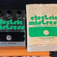 1976-‘78 Electro-Harmonix Electric Mistress flanger/filter matrix w/box & paperwork - $650