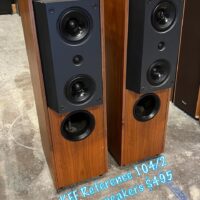 KEF Reference 104/2 stereo speakers - $495