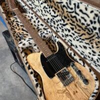Aiden Tele style guitar w/hsc - $1,665 Has bubinga neck & Lindy Fralin pickups.