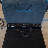 Furman SPB-8 pedal board w/bag - $125