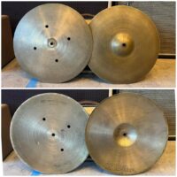 Early 1980s Zildjian Quickbeat 14” hi hat pair - $160