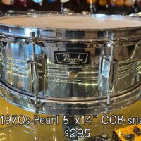 1970s Pearl 5”x14” COB 10 lug snare - $295