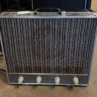 c.1959 American Concertone (Berlant) suitcase amp w/lid - $595 Recently serviced. Power tubes are a pair of EL84s