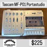 Tascam MF-P01 Portastudio w/power supply - $225