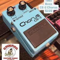 1980 Boss CE-2 Chorus - $220