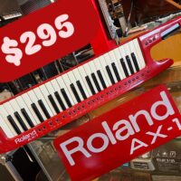 1997 Roland AX-1 keytar MIDI controller - $295