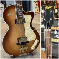 2023 Hofner 500/2-0 Club Bass reissue w/ohsc & cert. - $2,695