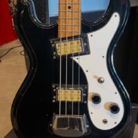 c.1975 Univox Hi Flier Phase IV bass w/gig bag - $895