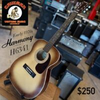 Early 1970s Harmony H6341 - $250