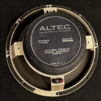 Altec 417-8H Series II 12” 8 ohm speaker (re-coned) - $325