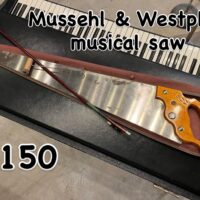 Mussehl & Westphal musical saw w/mallet, bow & gig bag - $150