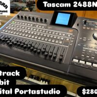 Tascam 2488Neo 24 track, 24 bit digital Portastudio - $280