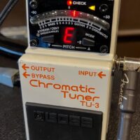 Boss TU-3 chromatic tuner w/box - $60