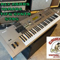 Early 2000s Yamaha Motif6 synthesizer - $795