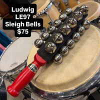 Ludwig LE97 sleigh bells - $75